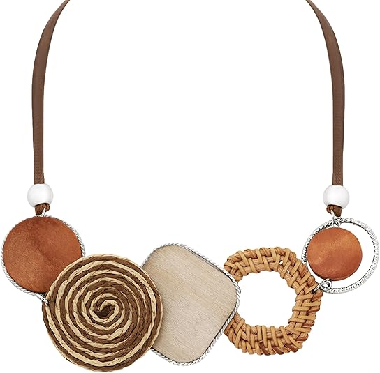 Marisol Woven Charm Necklace